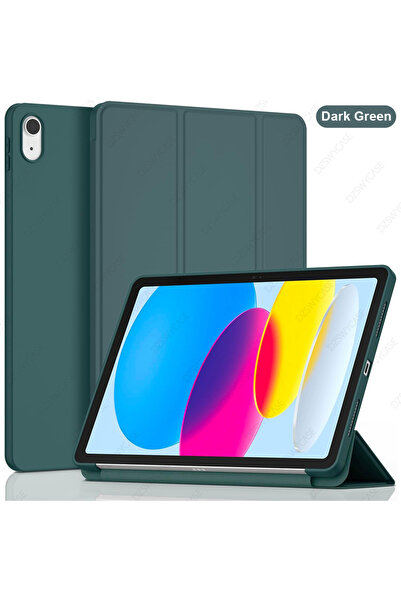 Choice4 جراب سيليكون أخضر من داك لجهاز آيباد (A16) الجيل الحادي عشر 11 بوصة 2...