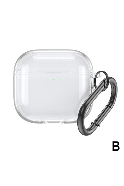 Choice1 جراب شفاف لحماية سماعات AirPods 4 اللاسلكية بتقنية بلوتوث، غطاء ناعم ...