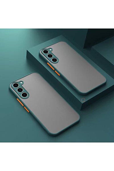 Choice83 S23 Dark Green Luxury Armor Matte Hard PC Case for S25 S24 S23 S22 S...