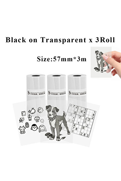 Choice10 3 لفات من ملصقات حراري شفافة لامعة ثلاثية الأبعاد بتقنية الليزر، مقا...