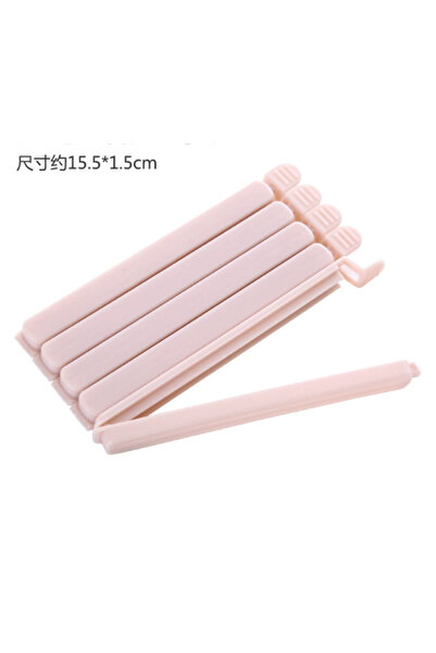 choice2 مشابك حقيبة وردية اللون - 15.5 سم، 10 قطع، مشابك إغلاق أكياس الطعام و...