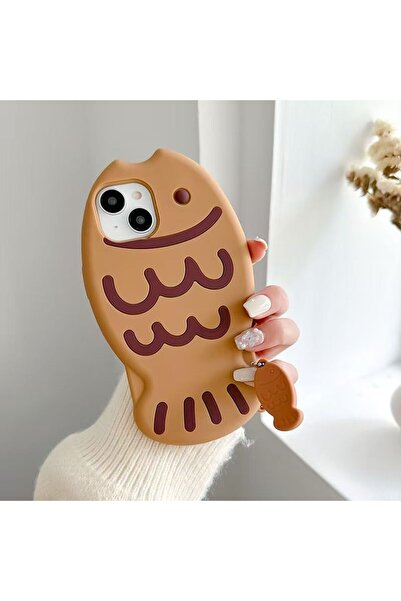 Choice16 iPhone 11 1 Fish Shape 3D Silicone Phone Case For iPhone 17 Air 11 1...