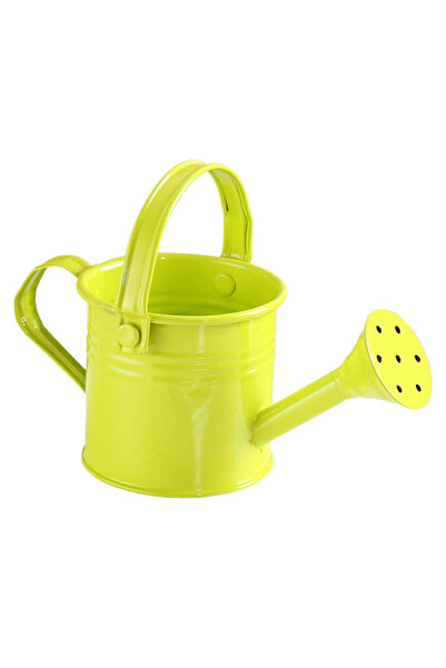 Choice1 إبريق سقي معدني صغير الحجم، أخضر فاتح، قطعة واحدة، يُستخدم في الحدائق...