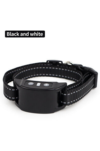Choice Black White Dog Auto Anti-Bark Collar USB Rechargeable Training Collar...