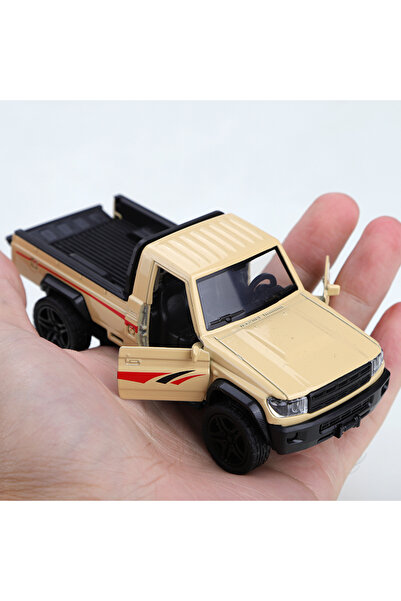 Choice LC79-بيج (معبأ) 1/36 نسخة الشرق الأوسط شاحنة LC79 للطرق الوعرة، مصنوعة...