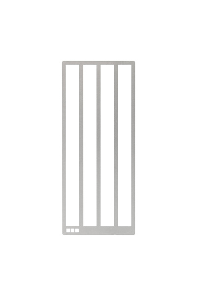 Choice6 مسطرة صغيرة مربعة -3 من الفولاذ المقاوم للصدأ للرسم الماسي، خفيف، مسط...