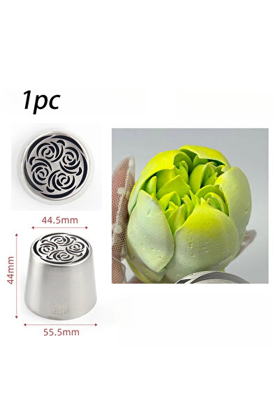 Choice4 SLBNO68 فوهة تزيين معجنات كبيرة الحجم من الفولاذ المقاوم للصدأ بنمط و...