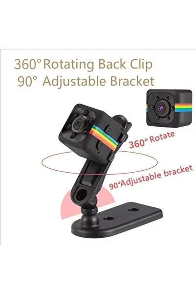 Choice كاميرا صغيرة سوداء عالية الدقة 1080 بكسل، محمولة، كاميرا مراقبة صغيرة،...