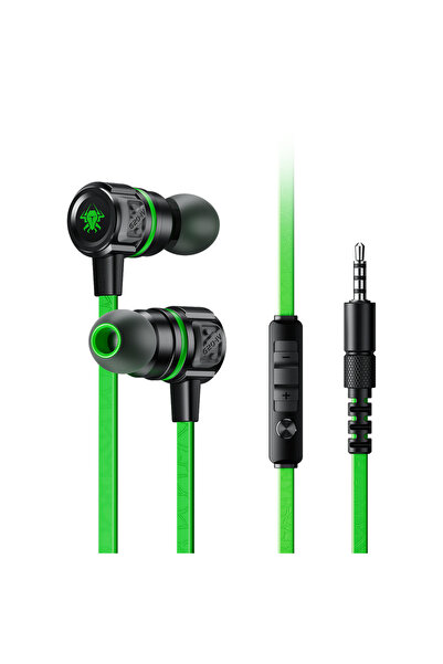 Choice1 سماعة ألعاب بأسلاك خضراء G20 IV، سماعة أذن للألعاب، قابس USB مزدوج 3....