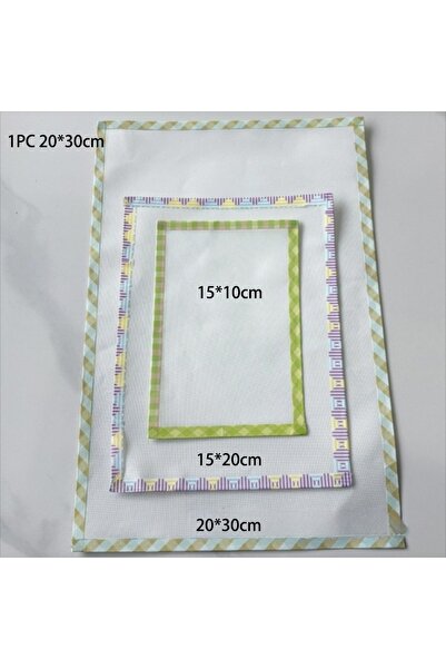 choice2 قماش خبز مصنوع يدويًا من خرز بيرلر، مقاس 30×20 سم، بحواف مخيطة، شفاف،...