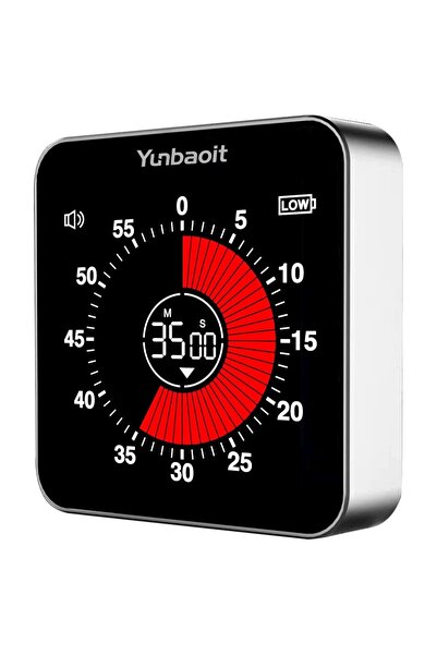 Choice مؤقت رقمي قابل لإعادة الشحن BT08 VT08 Pro، 60 دقيقة، عد تنازلي/تصاعدي ...