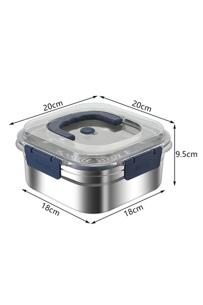 Choice1 حاوية طعام محكمة الإغلاق مانعة للتسرب مصنوعة من الفولاذ المقاوم للصدأ...