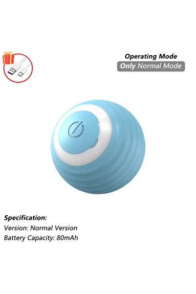 Choice5 لعبة طيور تفاعلية زرقاء عادية للاستخدام الداخلي للقطط، لعبة مطاردة وم...