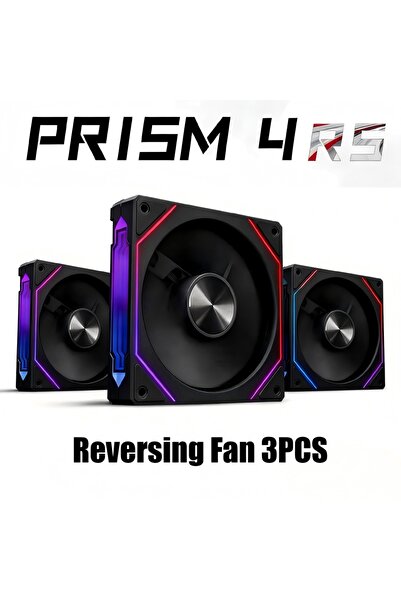 Choice8 A-RGB Other 5-BK-R-3PCS LDPCSJ PRISM 4 RS 12cm ARGB 4 Pin Computer Ca...