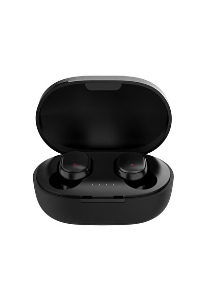 Choice1 سماعات أذن لاسلكية صغيرة الحجم A6S بتقنية بلوتوث، لون أسود، تعمل بالل...