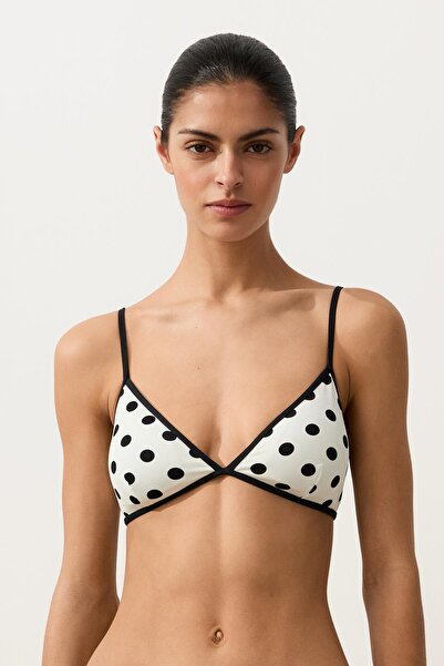 Oysho Puantiye üçgen bikini top