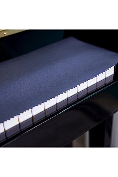 Choice4 126x18cm Blue 126x18cm Piano Keyboard Anti Dust Keys Cover Cloth Nord...