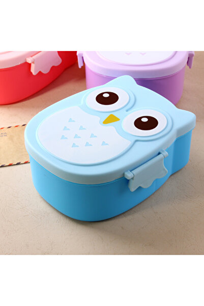 Choice1 علبة غداء بلاستيكية زرقاء محمولة، دلو معزول، علبة بينتو، علبة غداء عل...
