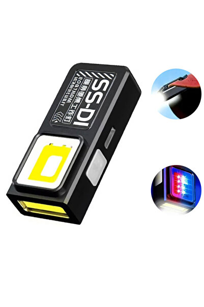 Choice6 مصباح يدوي صغير من هايناست، أسود اللون، بتركيز ثابت - قطعة واحدة، مزو...