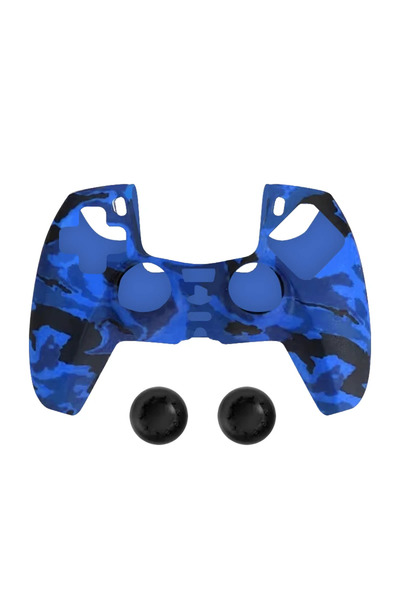 Choice11 Lan DATA FROG Camo Silicone Protective Skin Case for PS5 Controller ...