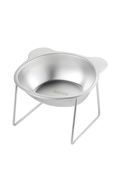 Choice وعاء طعام مرتفع للحيوانات الأليفة مصنوع من الفولاذ المقاوم للصدأ 304 (...