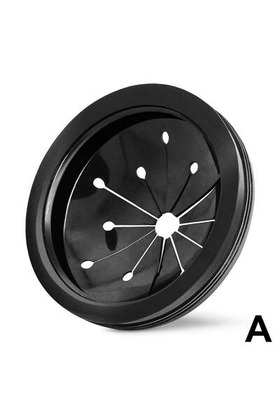 Choice1 غطاء حلقي مانع للنفايات لحوض المطبخ المنزلي، طوق هادئ، حاجز حوض يقلل ...