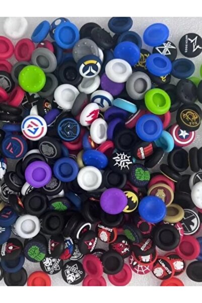 Choice ٥٠ قطعة بألوان متنوعة، شحن عشوائي، ألوان متنوعة لأجهزة PS4 وPS5 وXbox ...