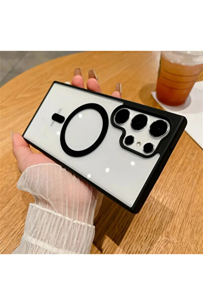 Choice87 Galaxy S25 Ultra Black Frosted Frame Magnetic Magsafe Cases For S25 ...