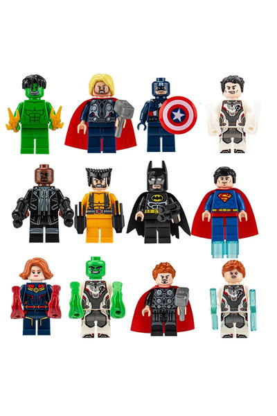 Choice3 مجموعة من 12 لعبة أطفال، شخصيات كرتونية، دمى بشرية، ألعاب، مجسمات صغي...