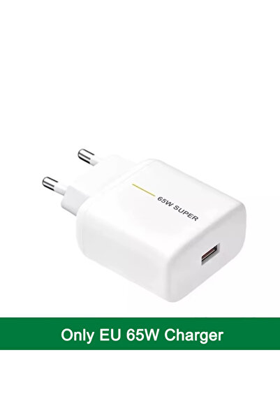 Choice3 Only EU 65W Charger Original 65W Supervooc Fast Charger For K13 K12 K...