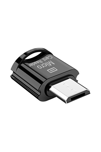 Choice4 قارئ بطاقات Micro USB أسود من النوع C، قارئ بطاقات Micro USB SD TF، ع...
