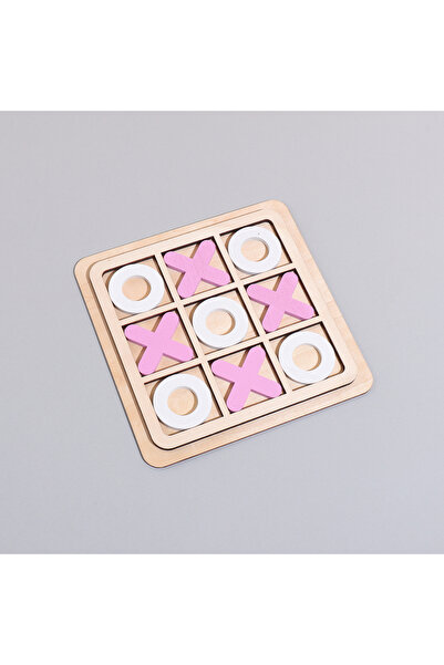Choice3 SKU1 1 set of XO three-in-a-row tic-tac-toe wooden toys, casual battl...