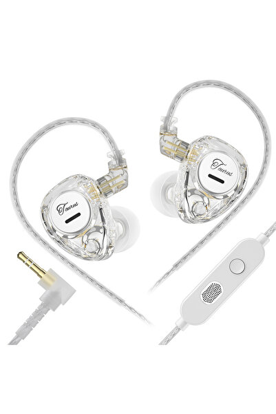 choice2 Clear mic KZ Taurus Dual Dynamic Driver Wired Headphones Powerful Bas...