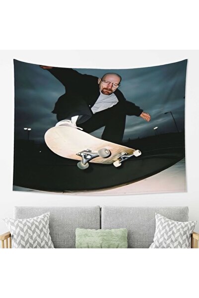 Choice6 75 × 100 سم (2.5 × 3.3 قدم) نسيج جداري أبيض قديم من فيكاما، بنمط لوح ...