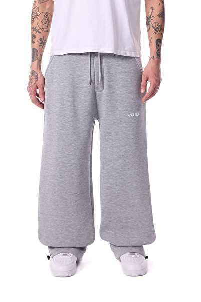 WEARTEX Void Baskılı Kışlık Kumaş Ayarlanabilir Paça Baggy Premium Eşofman Altı