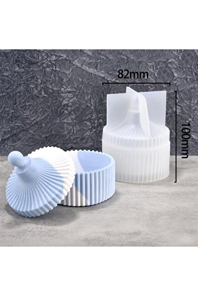 choice2 04 Honey Bee Gypsum Jar Silicone Molds DIY Concrete Epoxy Candle Pot ...