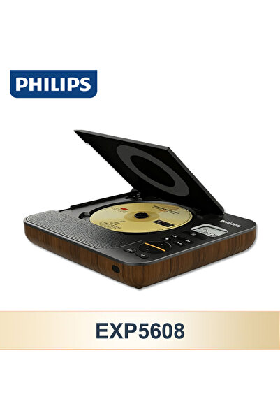 Choice مكبر صوت فيليبس EXP5608 أسود بني، يعمل بتقنية بلوتوث لاسلكية، مناسب لت...