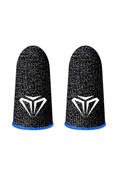 Choice1 2pcs Finger Sleeve G21 Pair 6 Finger Game Controller for PUBG Game Mo...