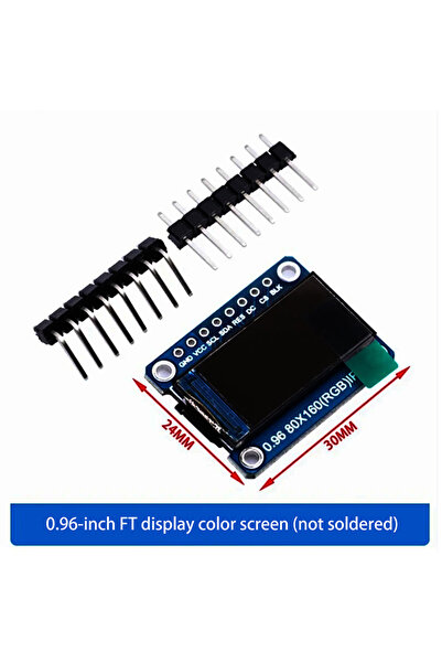 Choice1 وحدة شاشة OLED عالية الجودة مقاس 0.96 بوصة بتقنية IPS، قطعة واحدة، لل...