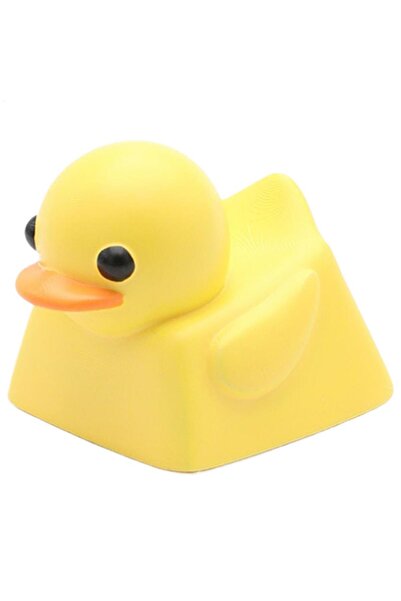 Choice 01 أغطية مفاتيح لوحة مفاتيح ميكانيكية لطيفة على شكل بطة، قطع غيار بديل...