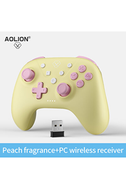 Choice8 Yellow add receive AOLION Bluetooth controller For Switch 2/1/PC/iOS/...