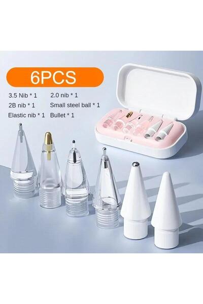 Choice1 6pcs 6pcs Replaceable Pen Tips Touch Screen Pen Nib For Pencil 1 2 Pe...