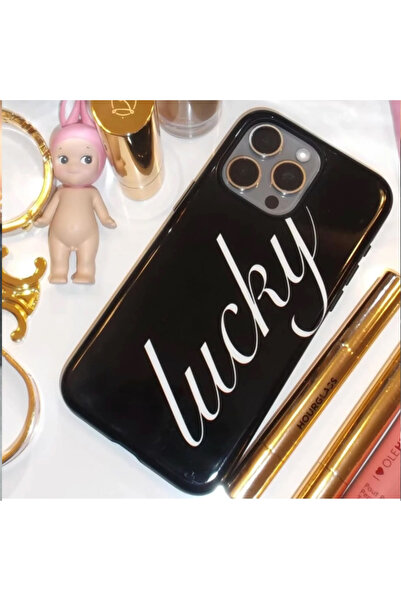 Choice14 غلاف هاتف iPhone 11 بحروف إنجليزية، كلمة INS الإنجليزية، كلمة Lucky ...