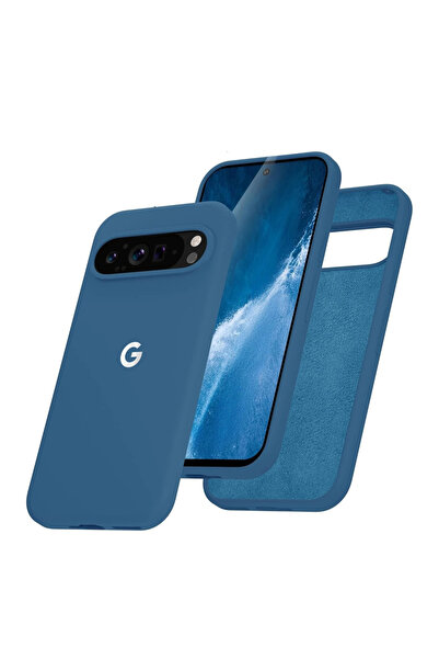 Choice غلاف هاتف جوجل بيكسل 10 برو إكس إل باللون الأزرق الداكن، متوفر عالميًا...