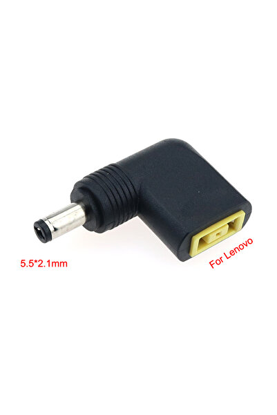 Choice محول طاقة كمبيوتر محمول YuXi أسود اللون، قابس مربع أنثى تيار مستمر إلى...