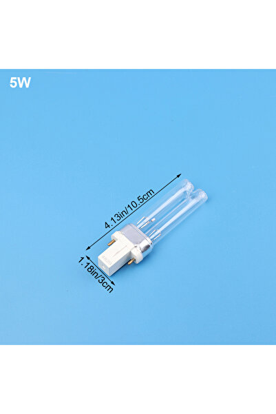 Choice4 مصباح تعقيم بالأشعة فوق البنفسجية 5 واط، قطعة واحدة، لأحواض السمك وال...