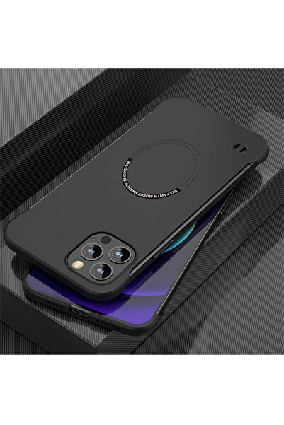 Choice12 هاتف آيفون 13 ميني أسود فائق النحافة بدون إطار، متوافق مع هواتف آيفو...