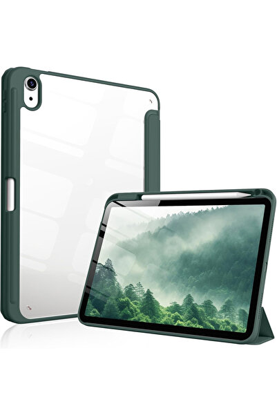 Choice3 حافظة أقلام خضراء داكنة لجهاز iPad (A16) الجيل العاشر/الحادي عشر، متو...