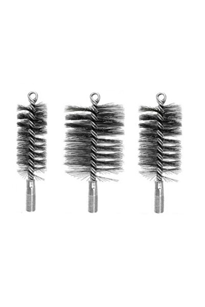 Choice 3pcs 3pc Stove Pipe Brush Set With Carbon Steel Wire Bristles For Clea...