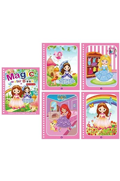 Choice7 ١٢ كتابًا سحريًا للرسم بالماء، ألعاب مونتيسوري، كتاب تلوين قابل لإعاد...